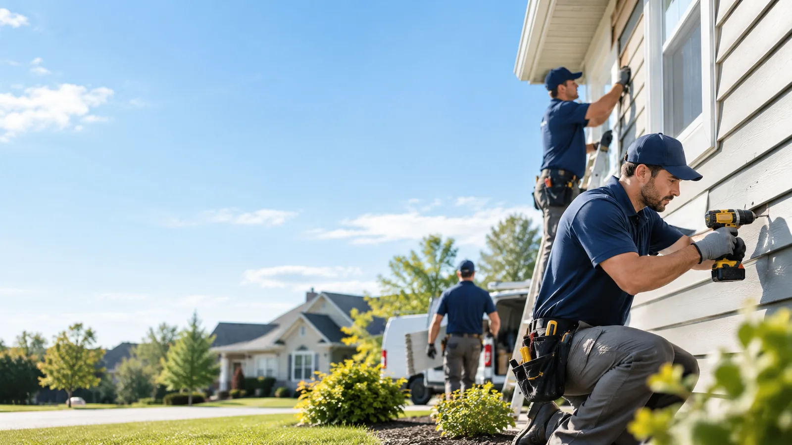 Commercial Siding Installation in Acton, ME